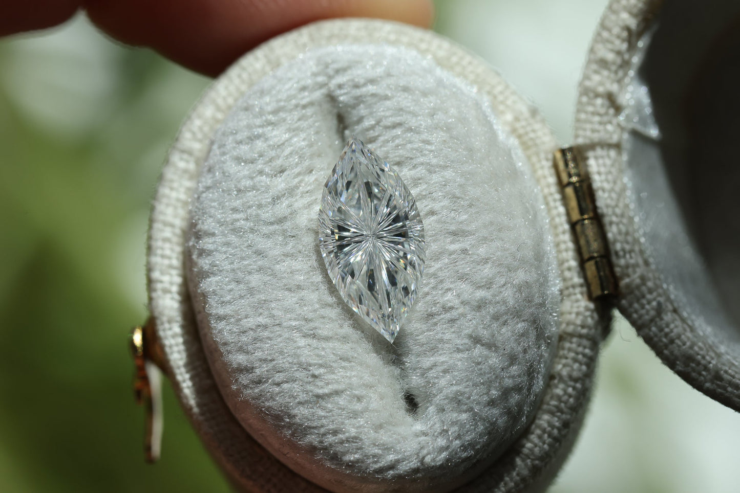 2.04ct marquise lab diamond F VS1, Divine Portal Cut