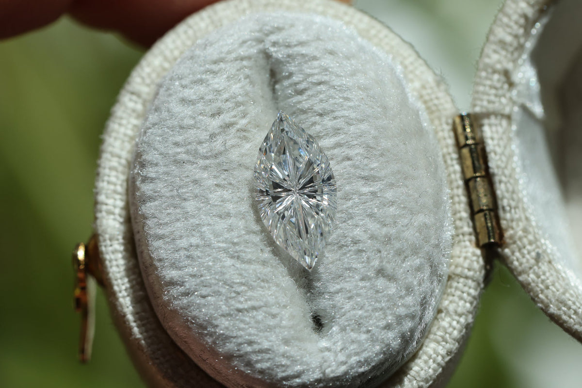 1.54ct marquise lab diamond F VS1, Divine Portal Cut