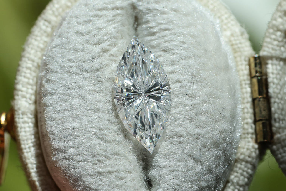 2.01ct marquise lab diamond E VS1, Divine Portal Cut