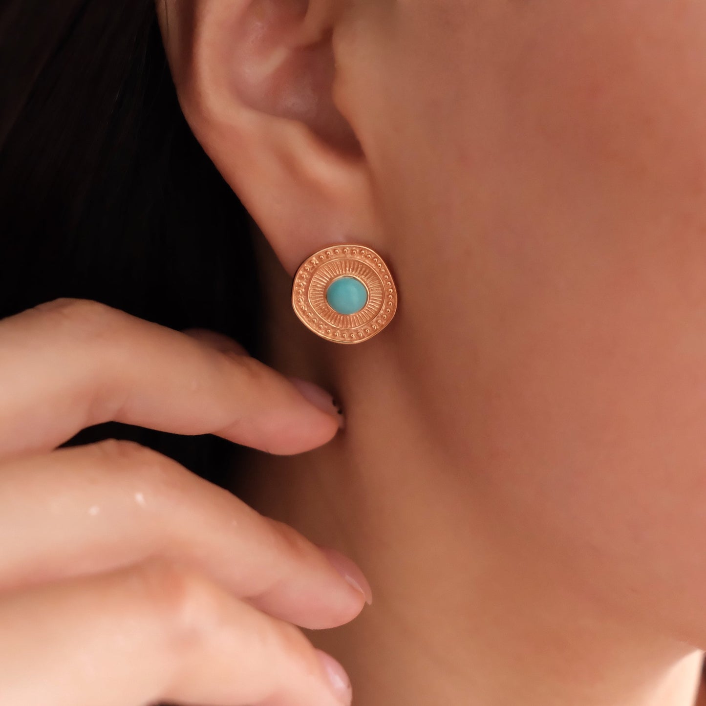 Turquoise Stud Earrings