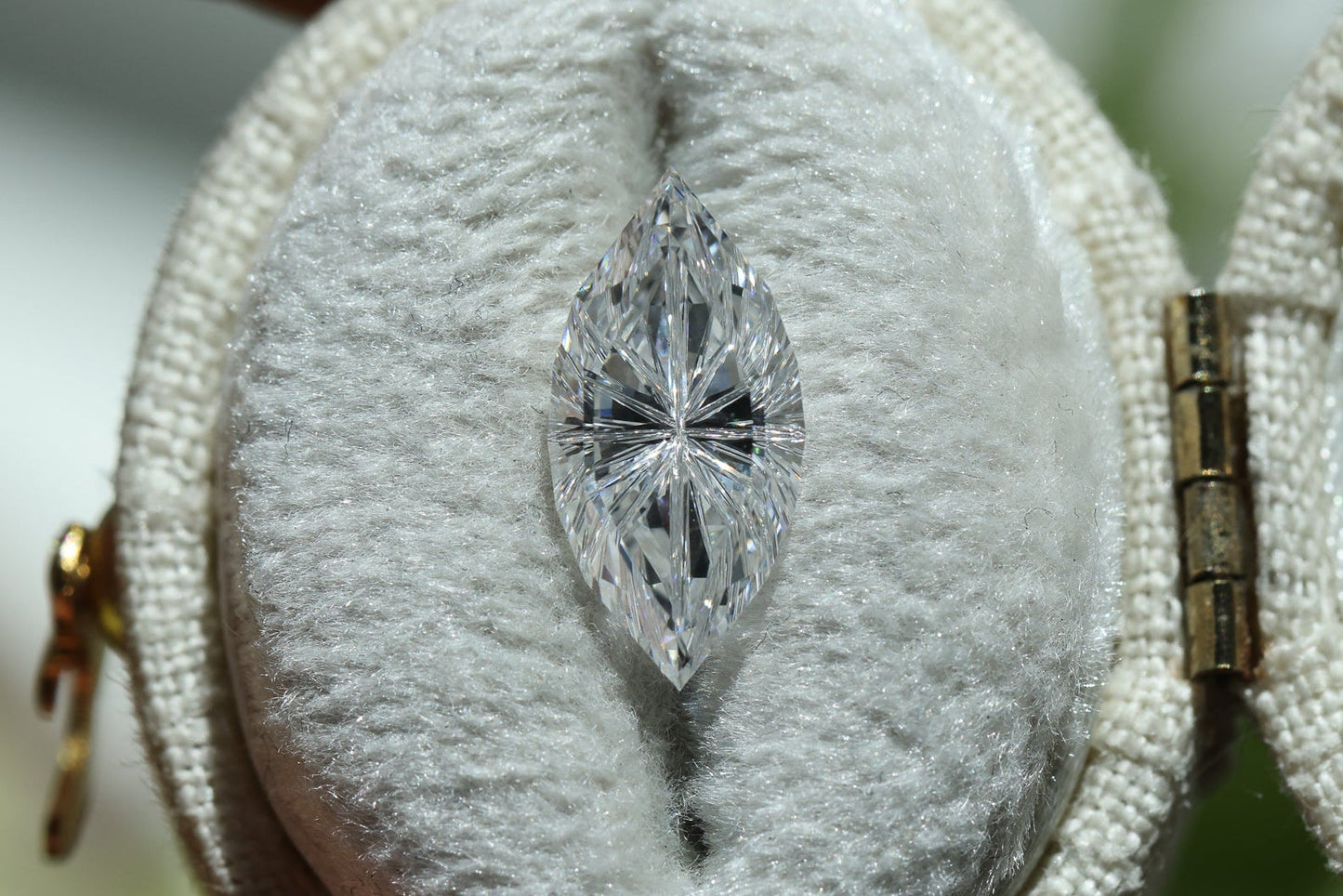 2.06ct marquise lab diamond D VS1, Divine Portal Cut