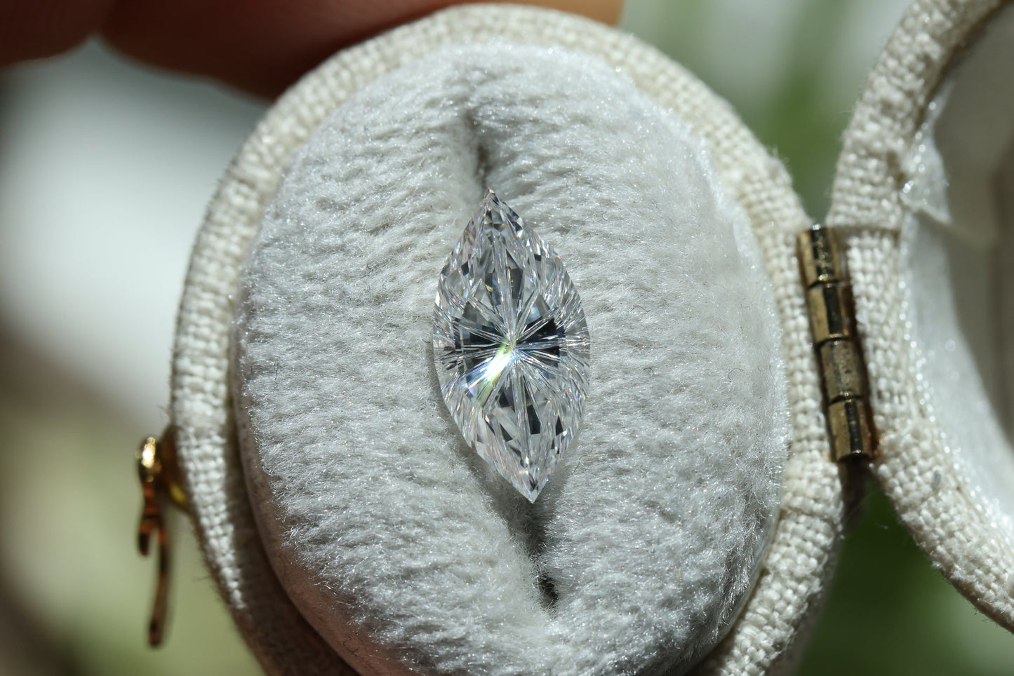 2.06ct marquise lab diamond D VS1, Divine Portal Cut