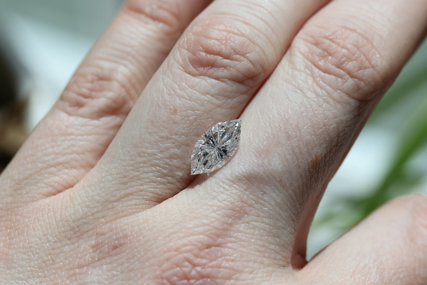 2.06ct marquise lab diamond D VS1, Divine Portal Cut