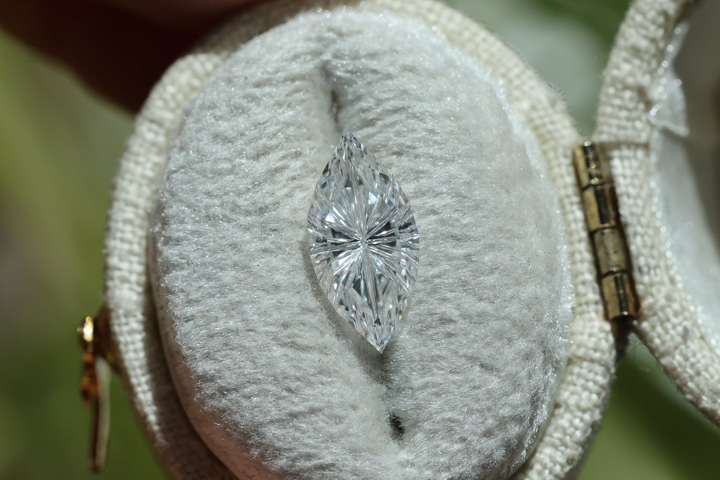 1.59ct marquise lab diamond D VVS2, Divine Portal Cut