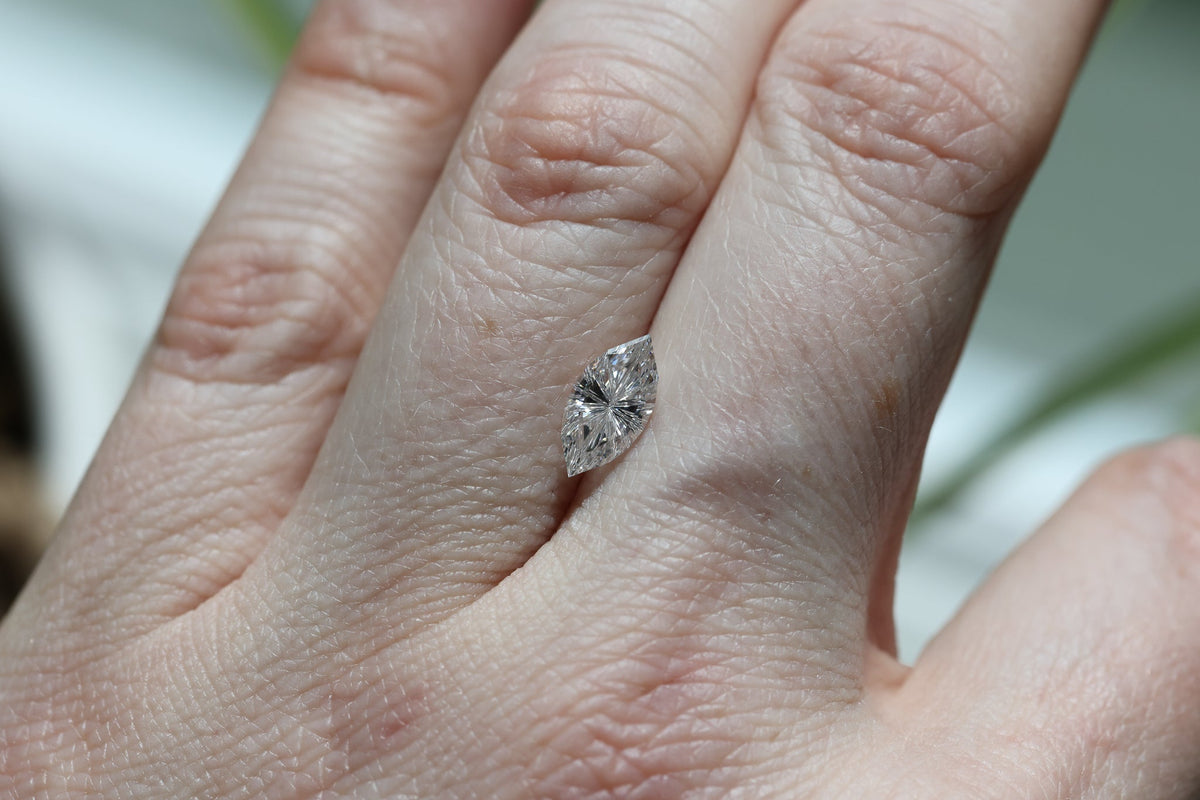 1.07ct marquise lab diamond F VVS2, Divine Portal Cut