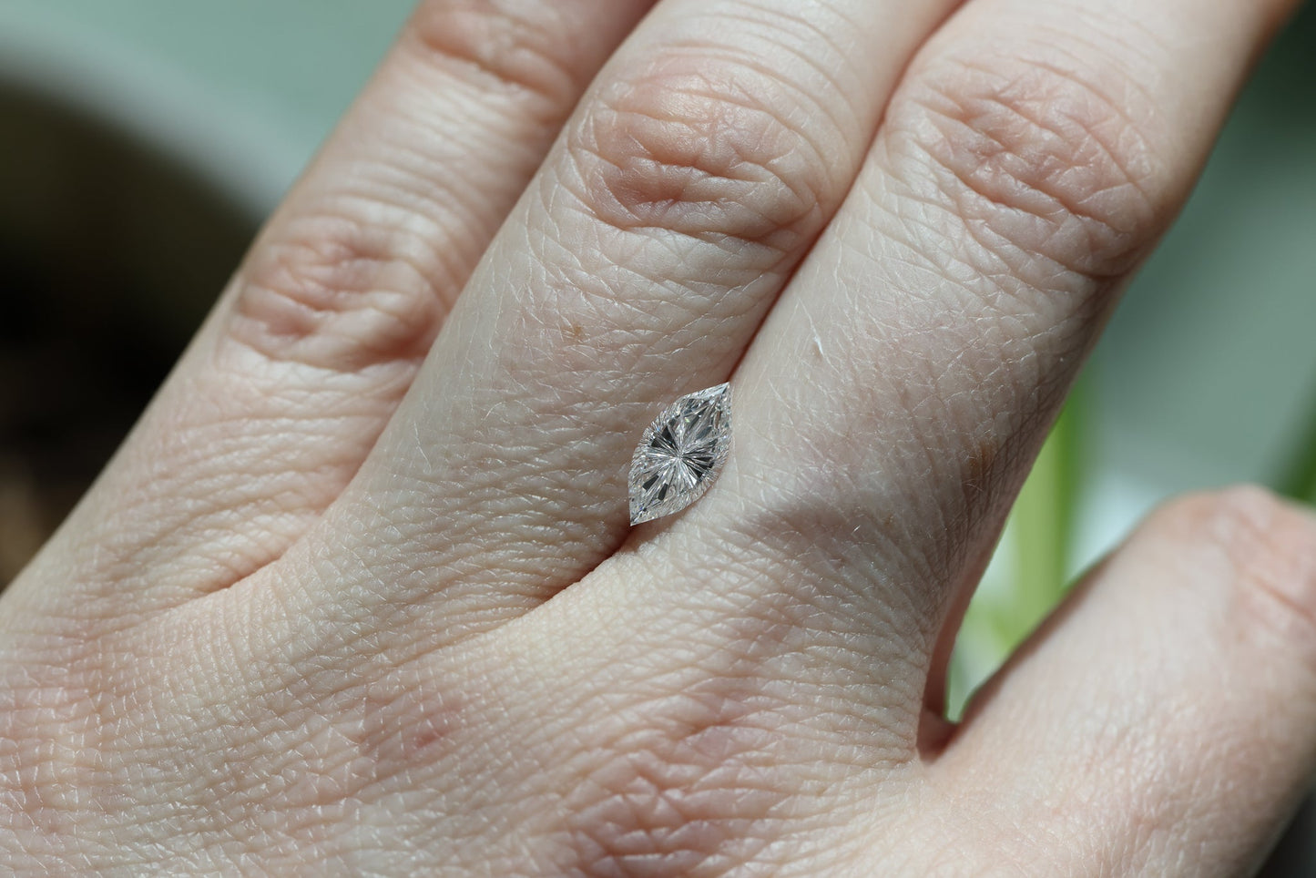 1.01ct marquise lab diamond D VS1, Divine Portal Cut