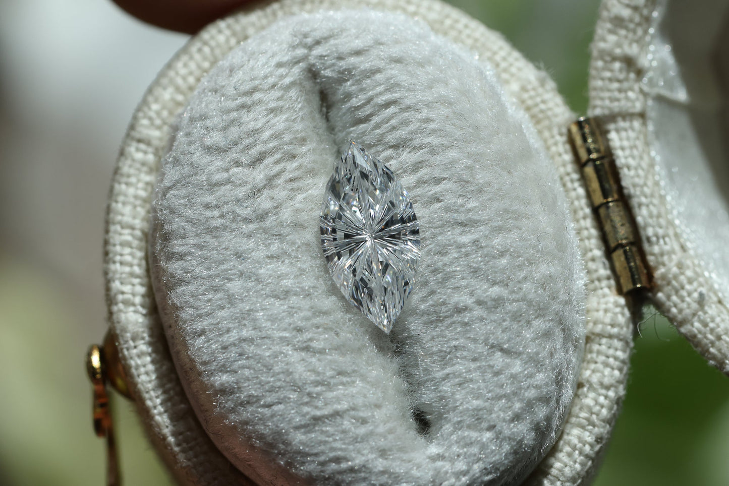 1.07ct marquise lab diamond D VVS2, Divine Portal Cut