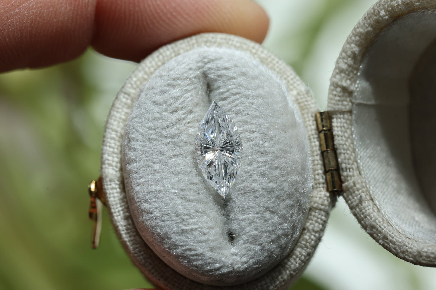 1.52ct marquise lab diamond D VVS2, Divine Portal Cut