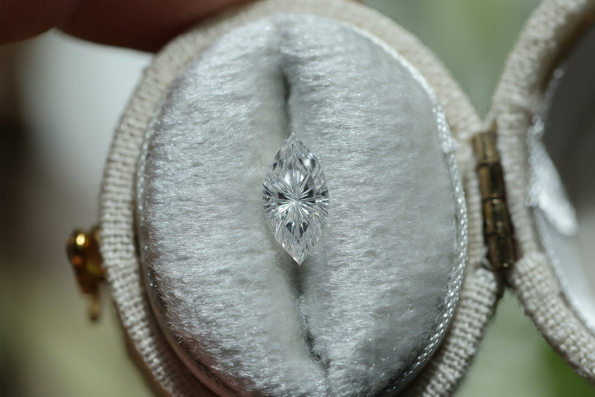 .73ct marquise lab diamond E VVS2, Divine Portal Cut