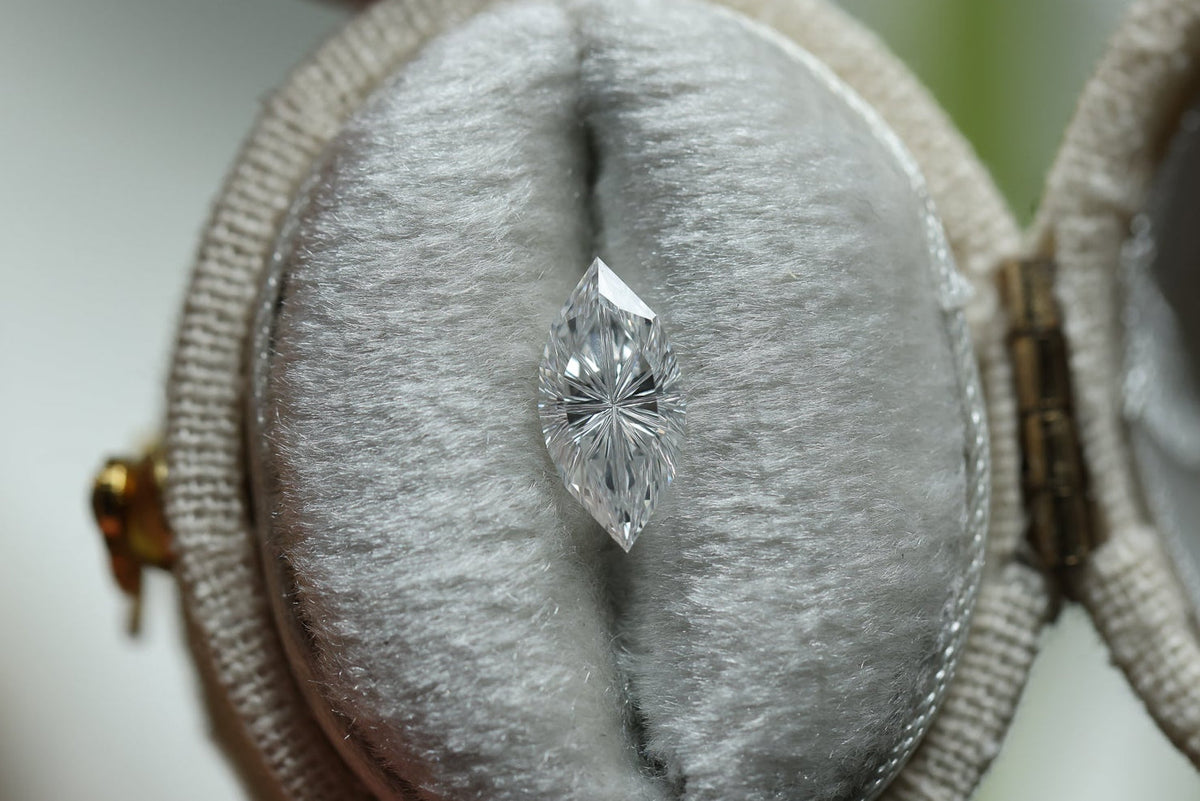 .72ct marquise lab diamond E VVS2, Divine Portal Cut