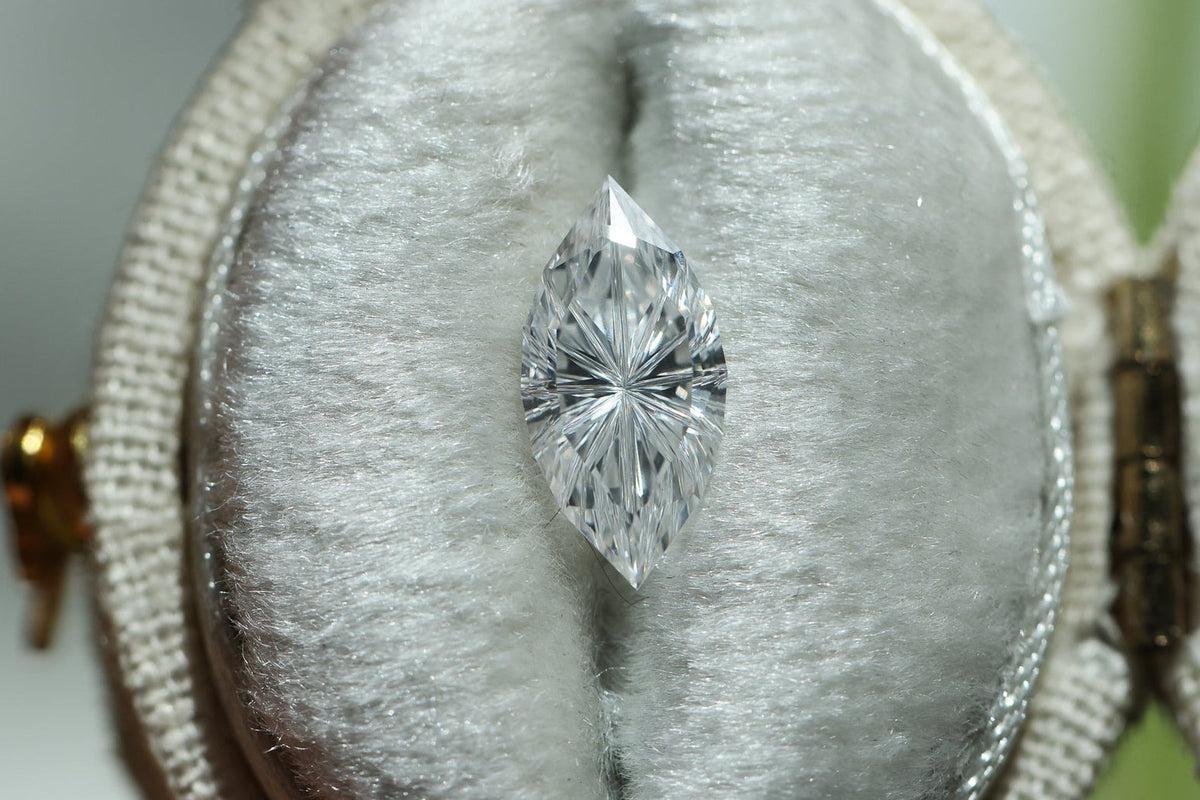 1.09ct marquise lab diamond D VS1, Divine Portal Cut