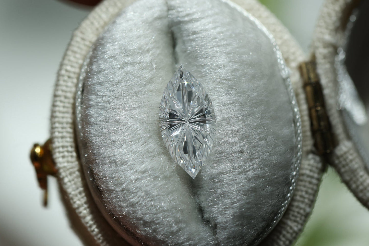 1.52ct marquise lab diamond D VS2, Divine Portal Cut