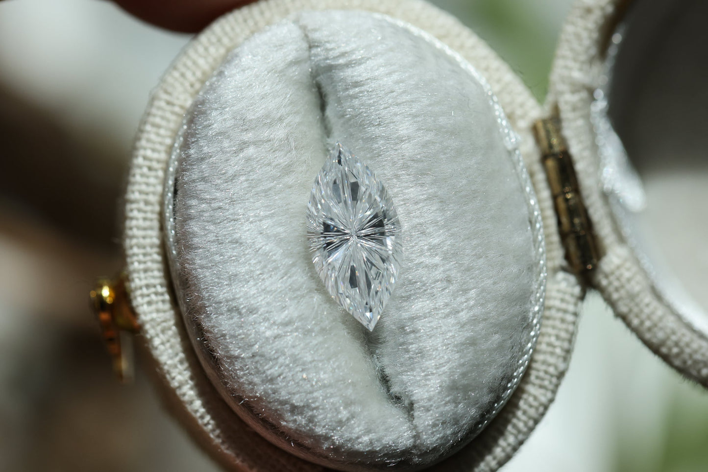 1.52ct marquise lab diamond D VS2, Divine Portal Cut