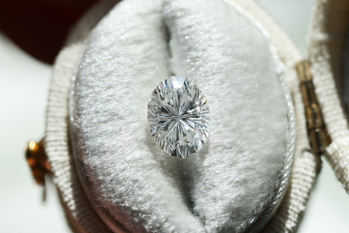 1.58ct oval lab diamond E VS1, Divine Portal Cut