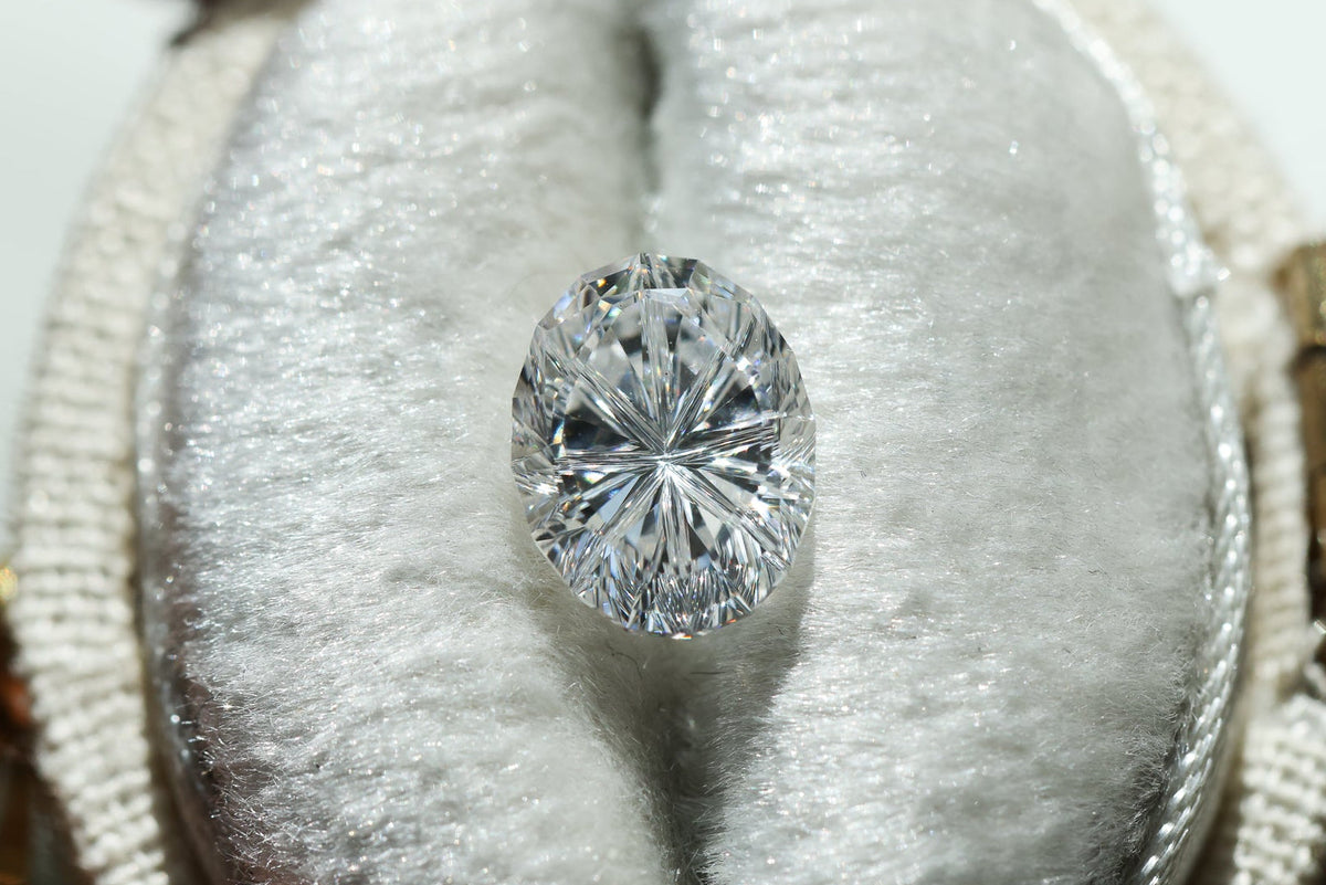1.50ct oval lab diamond E VS1, Divine Portal Cut