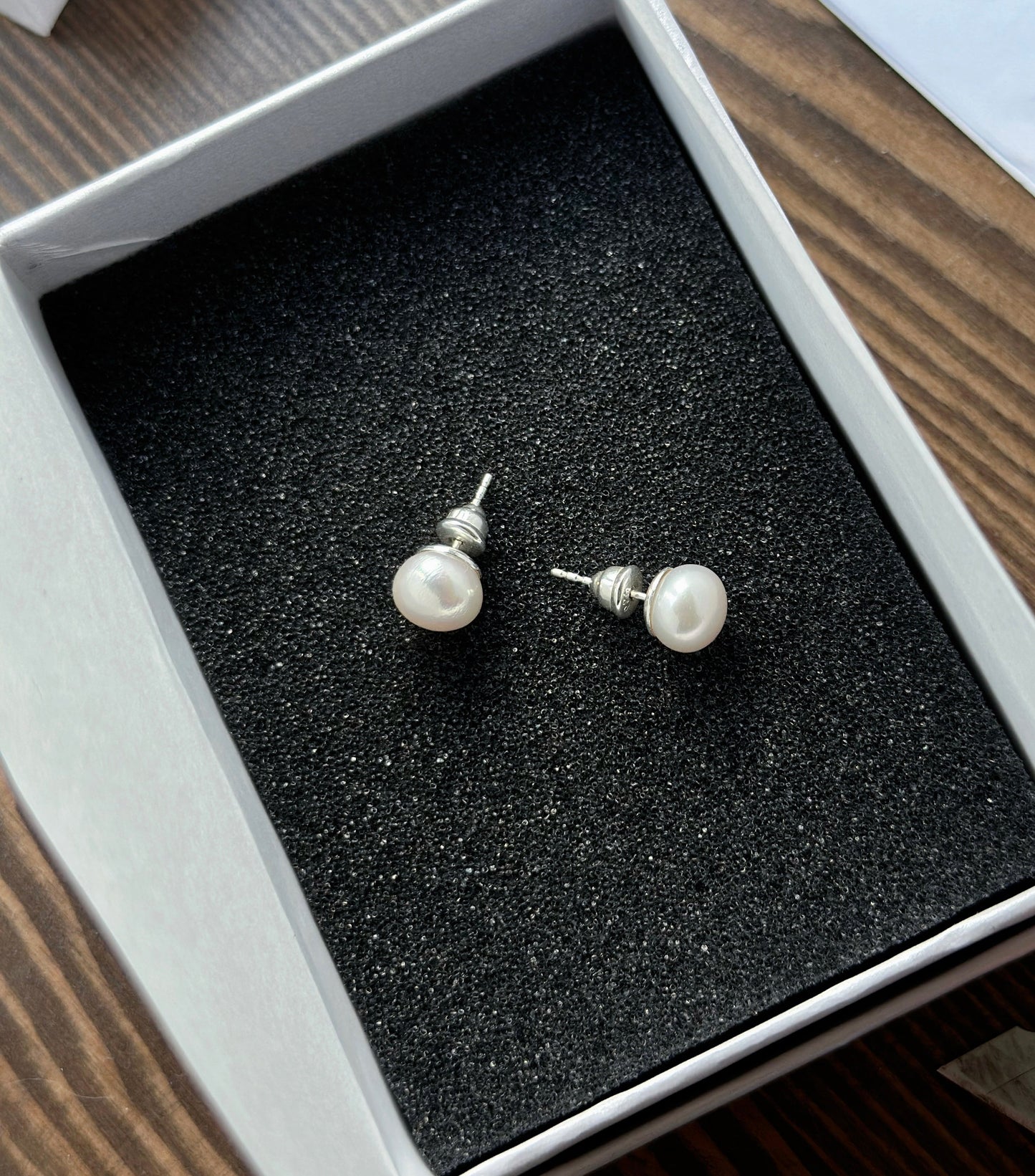Pure Pearl Studs