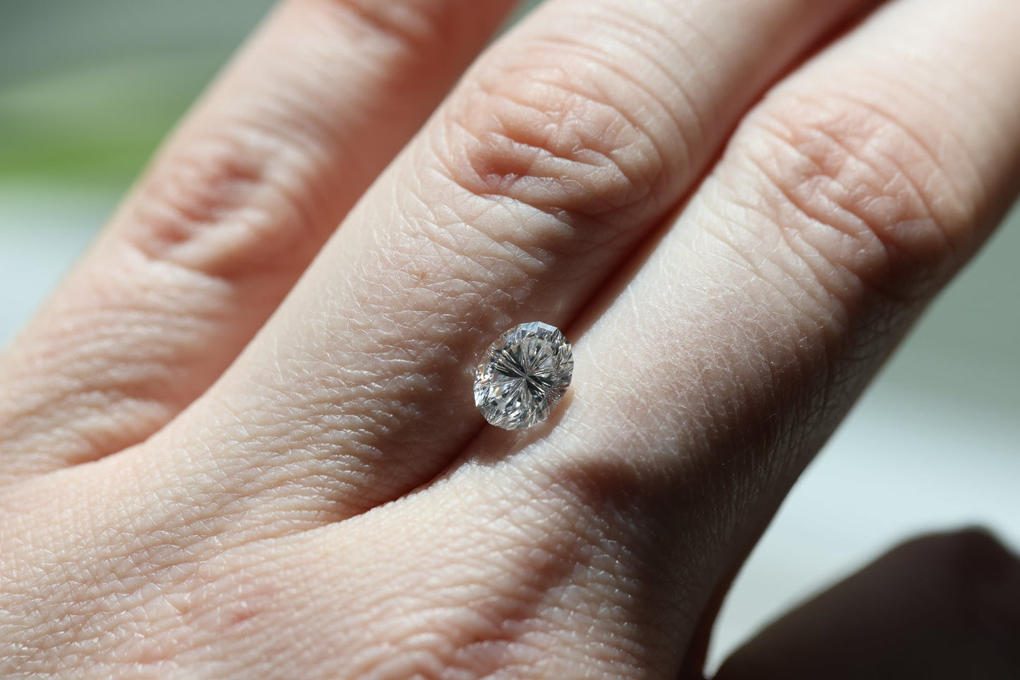 1.49ct oval lab diamond E VS2, Divine Portal Cut