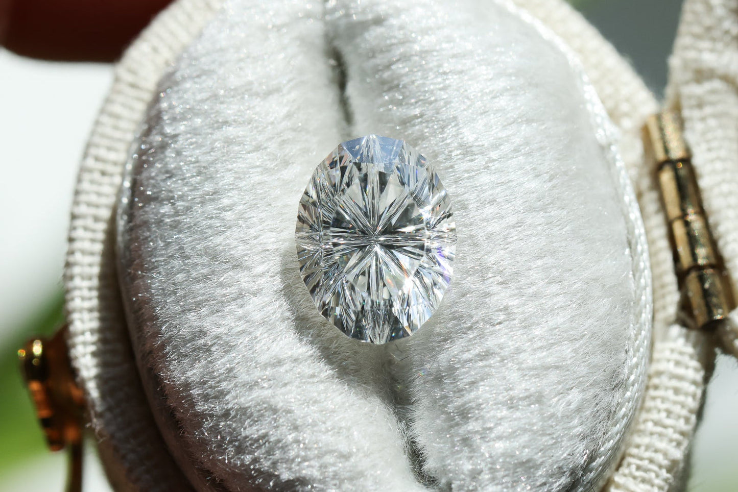 2.05ct oval lab diamond F VS2, Divine Portal Cut