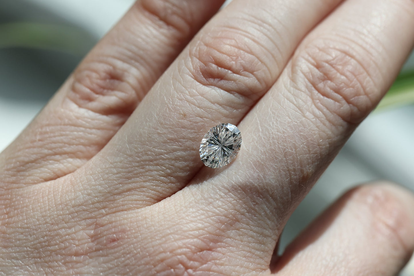 2.00ct oval lab diamond E VS2, Divine Portal Cut