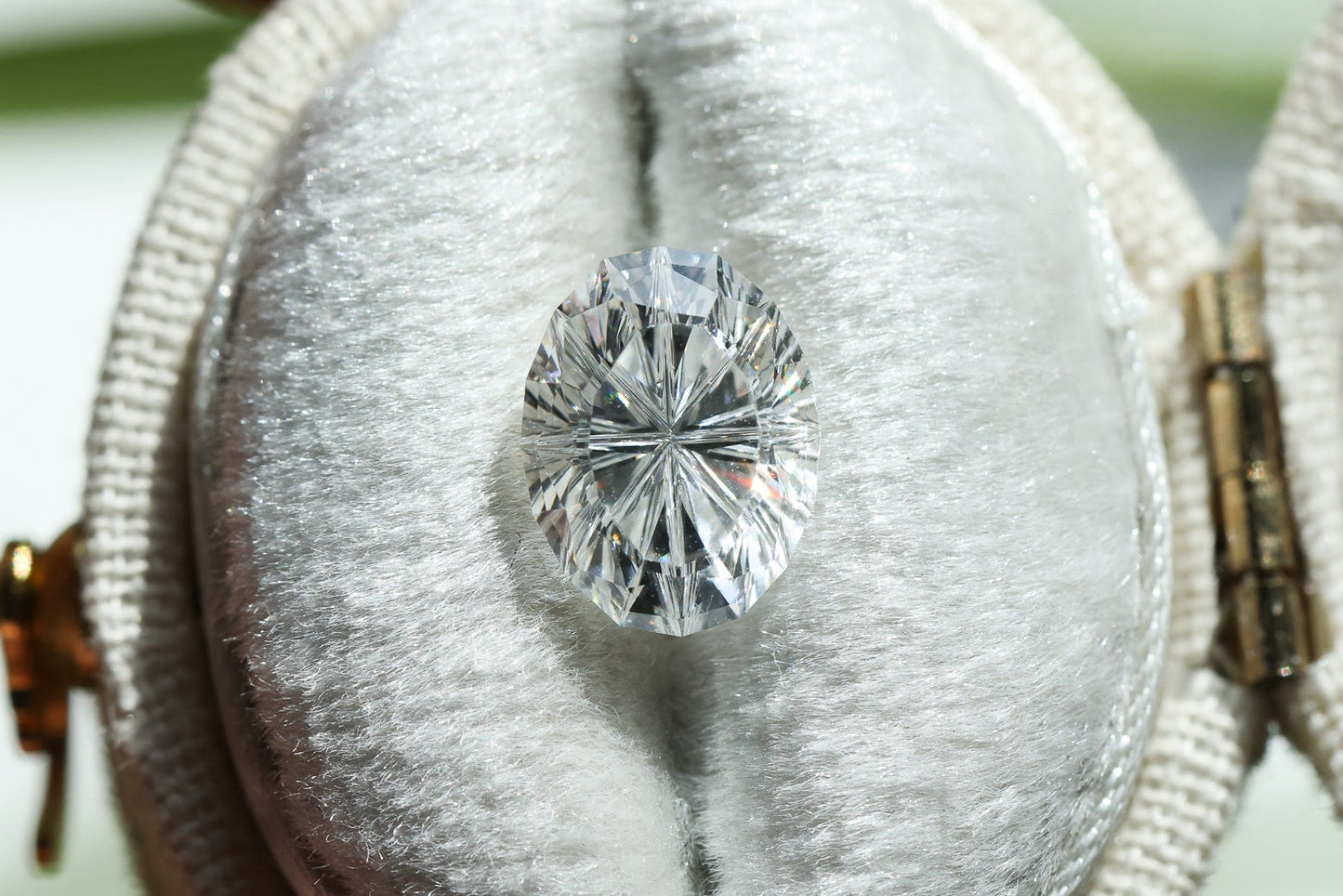 2.06ct oval lab diamond F VS2, Divine Portal Cut