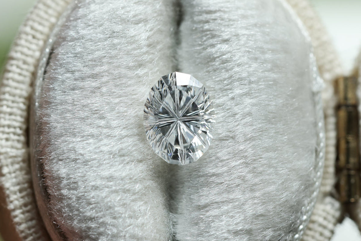 1.02ct oval lab diamond D VS2, Divine Portal Cut