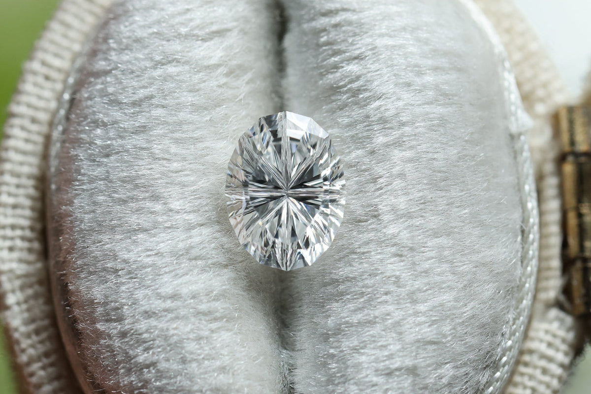 1.08ct oval lab diamond D VS1, Divine Portal Cut