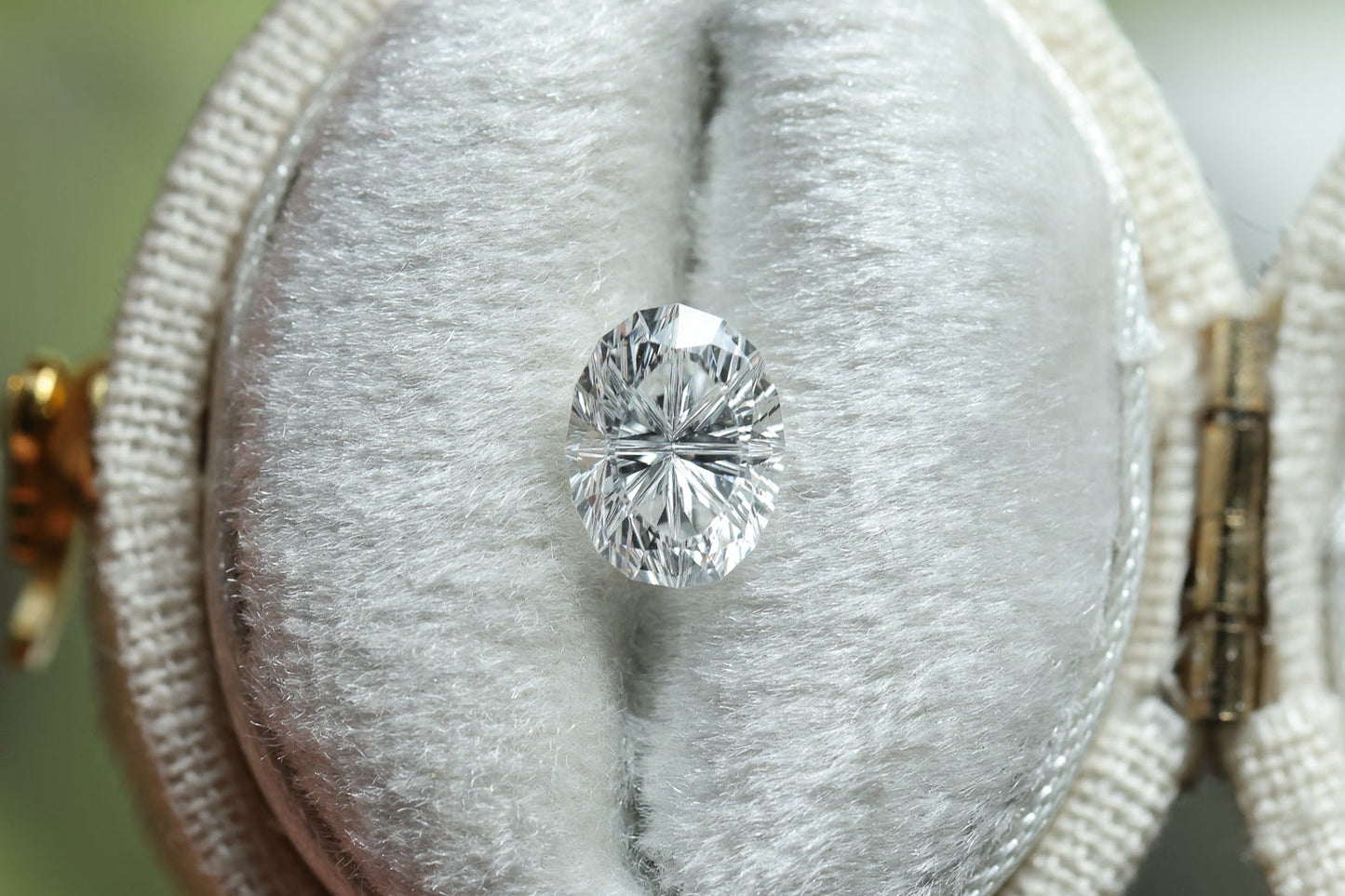 .99ct oval lab diamond D VS1, Divine Portal Cut