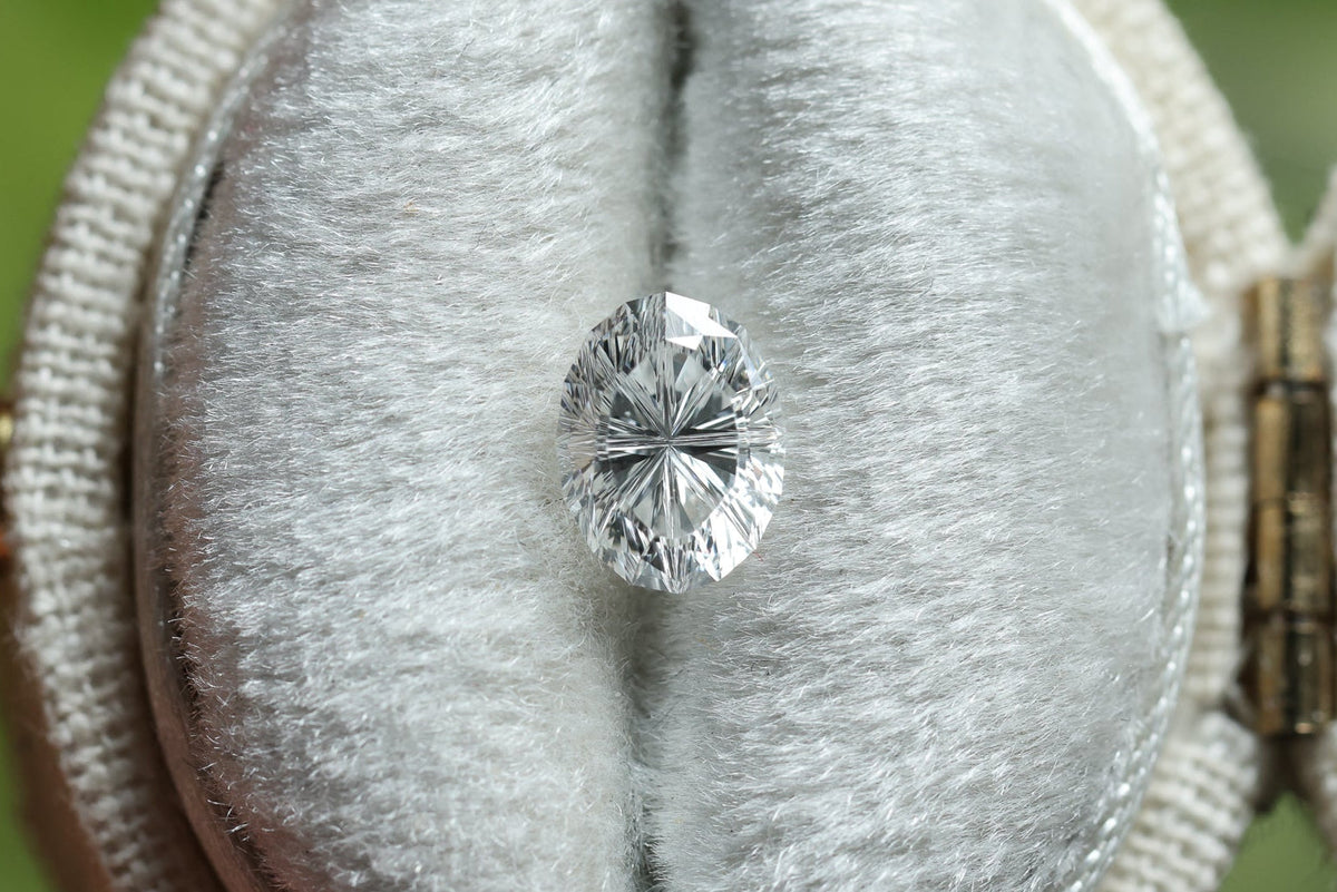 .72ct oval lab diamond E VS1, Divine Portal Cut