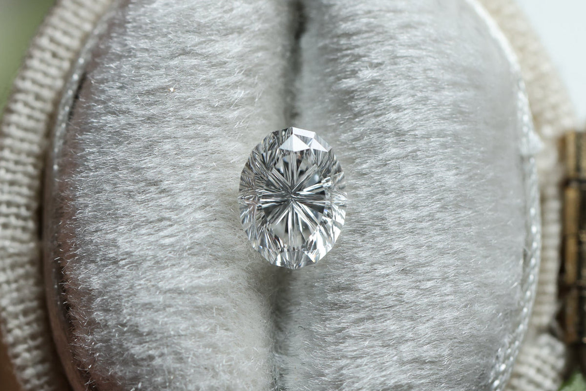 .78ct oval lab diamond F VS1, Divine Portal Cut