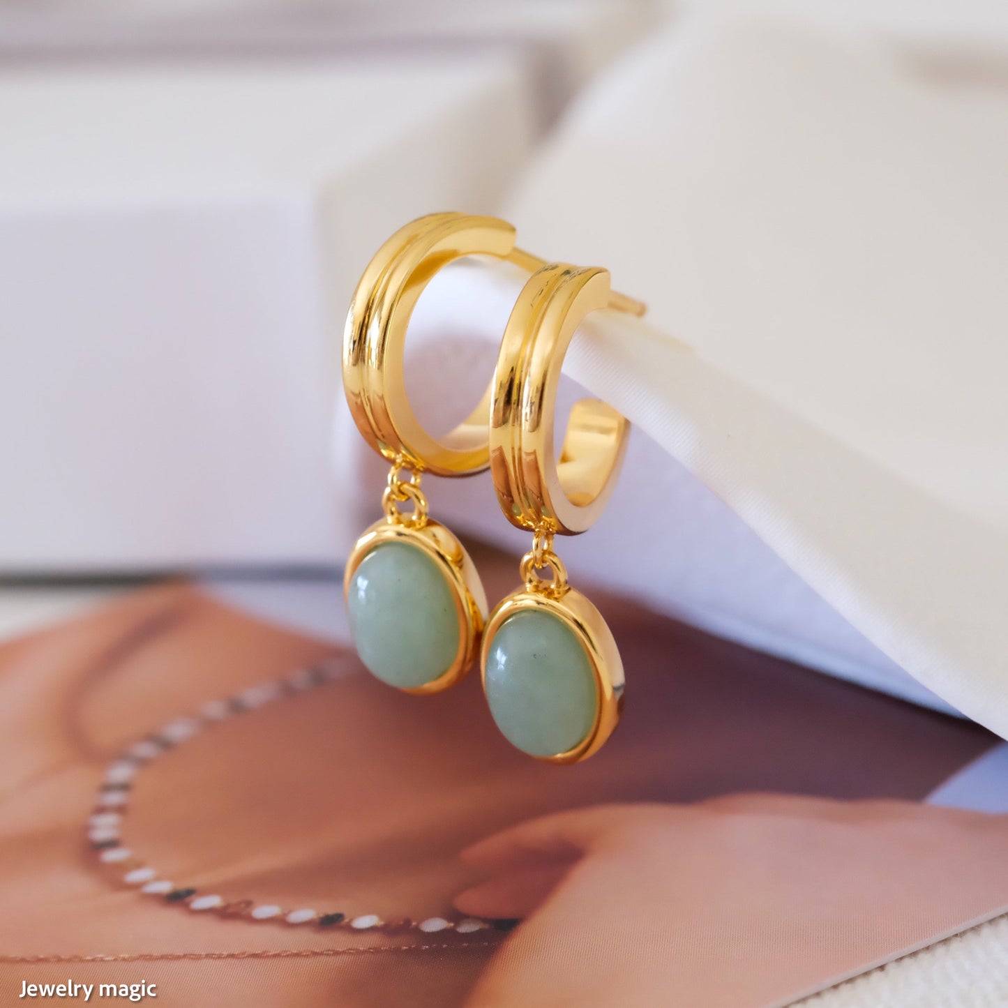 Jade Earrings