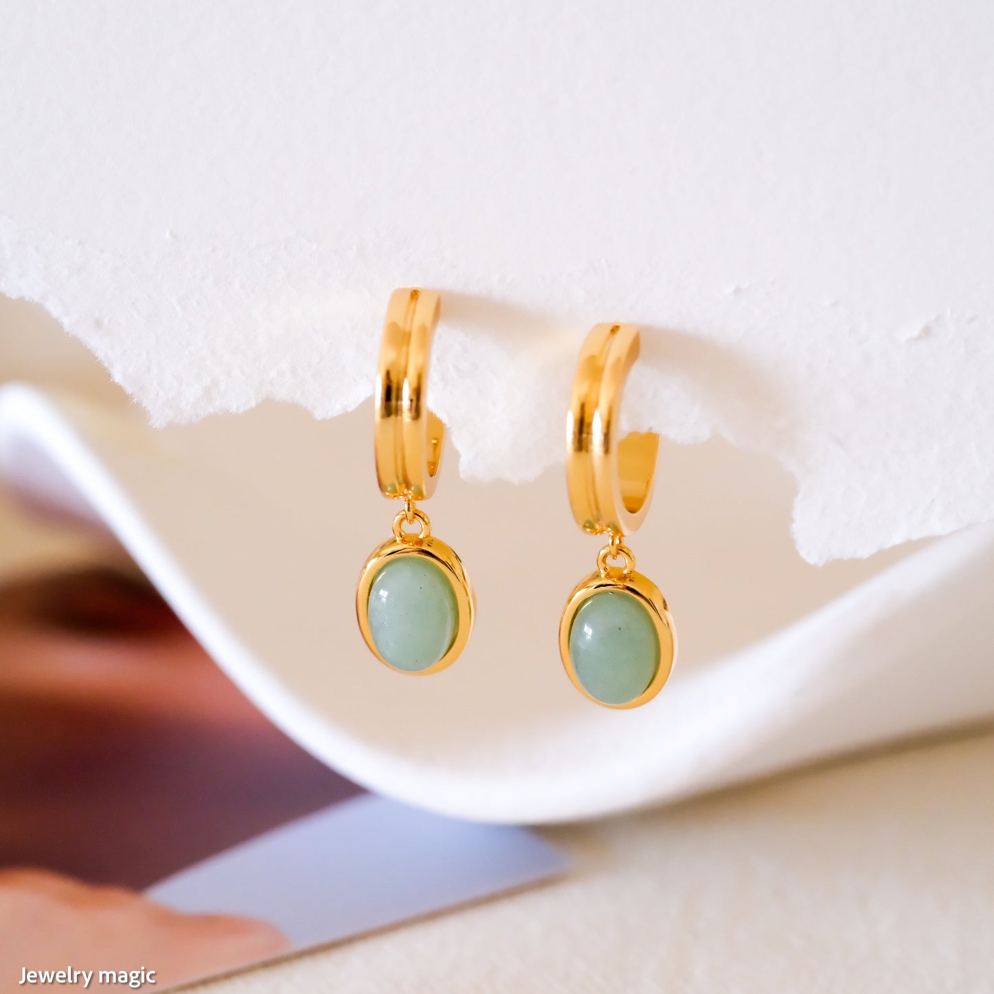 Jade Earrings