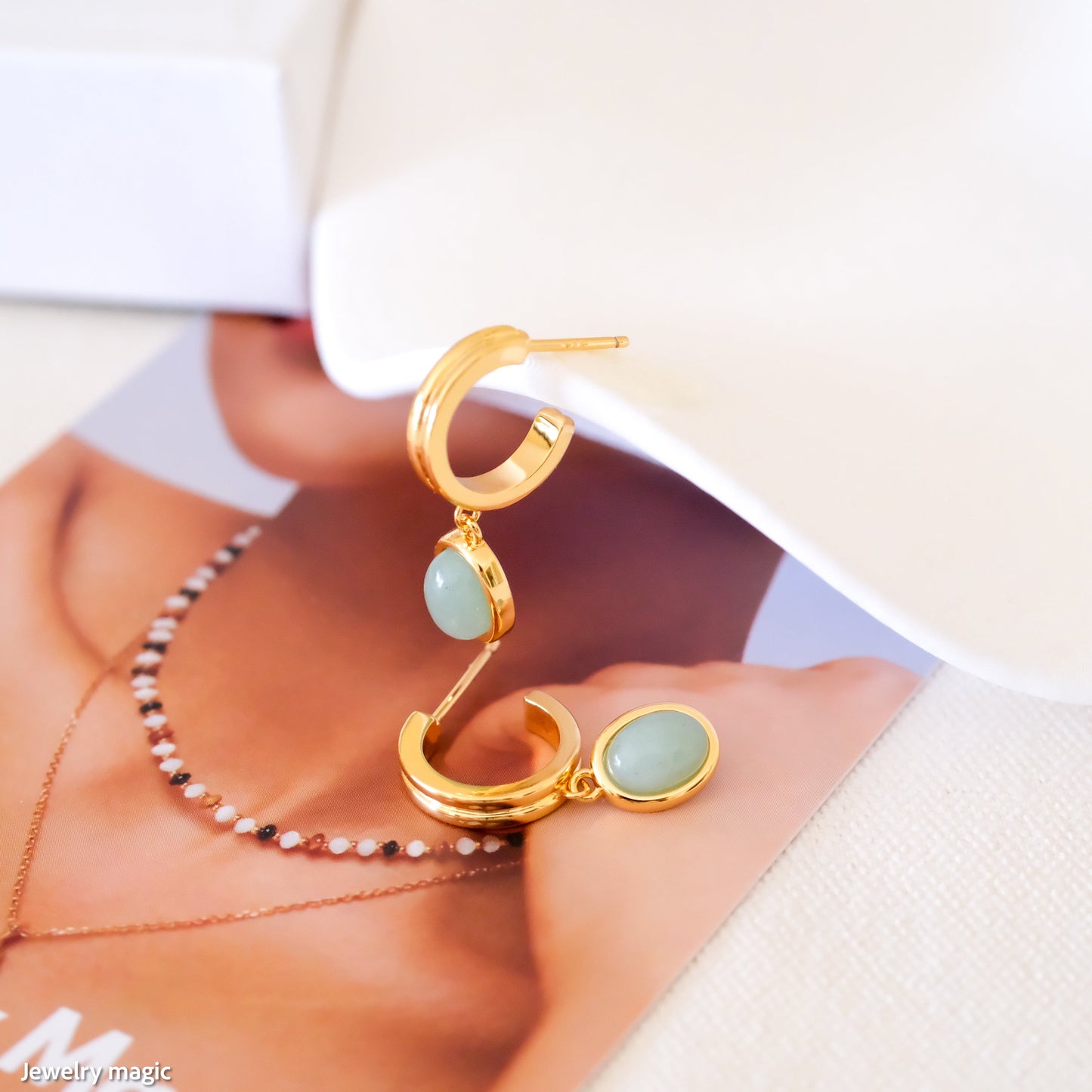 Jade Earrings