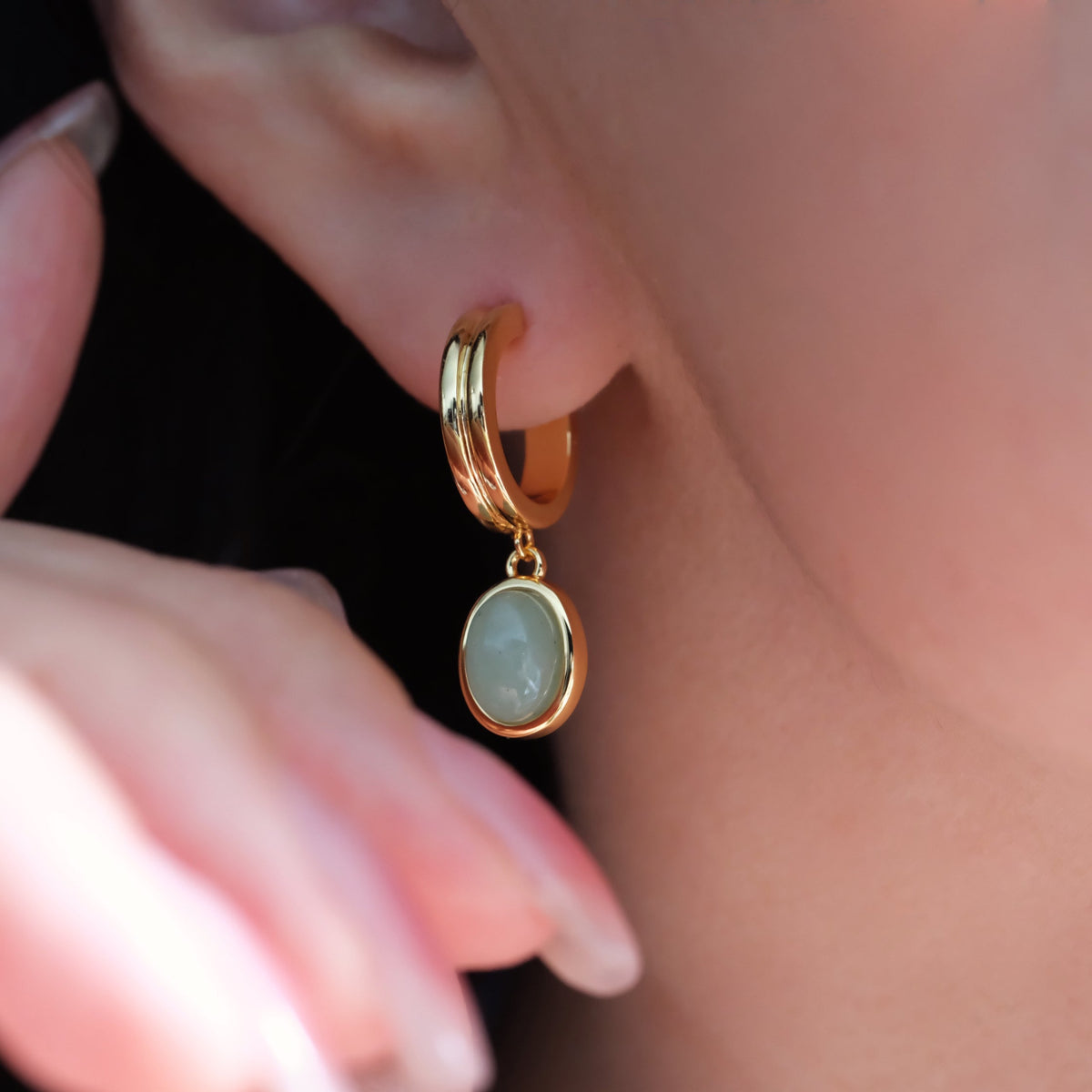 Jade Earrings