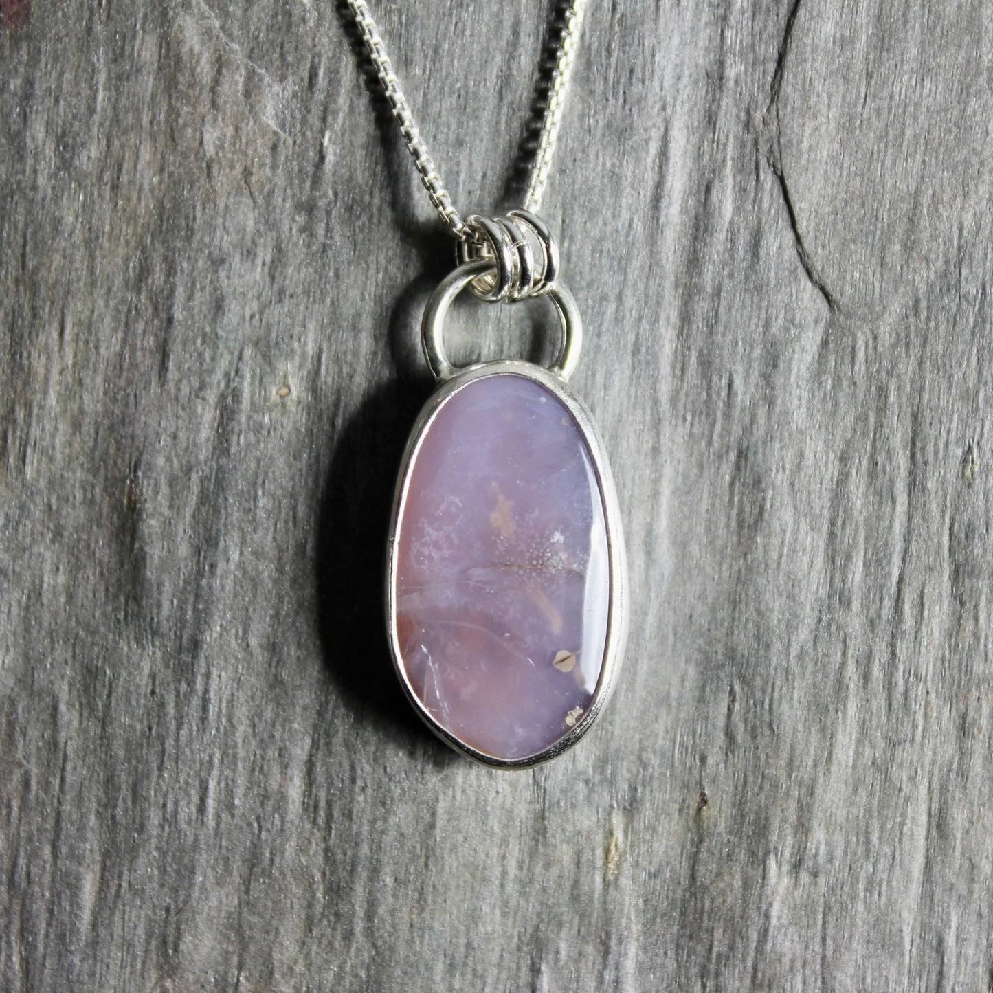 Oregon Holley Blue Pendant Necklace | Pacific Northwest Gemstone