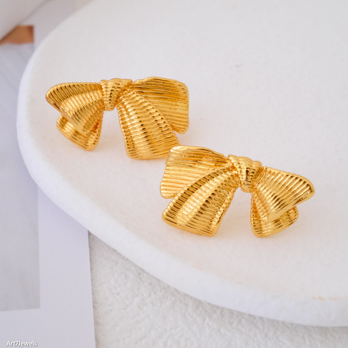 Bow Stud Earrings