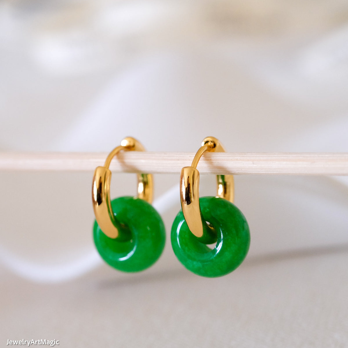 Jade Donuts Hoops