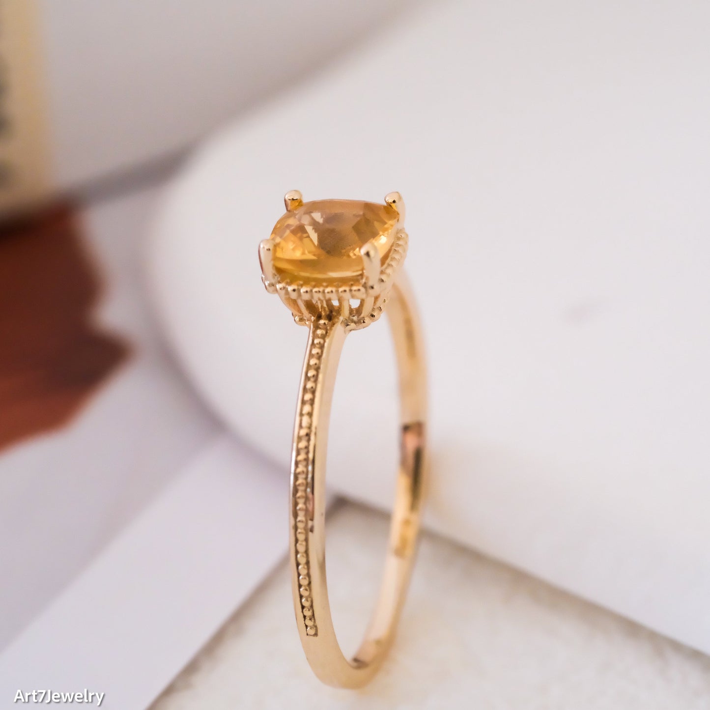 Citrine Ring