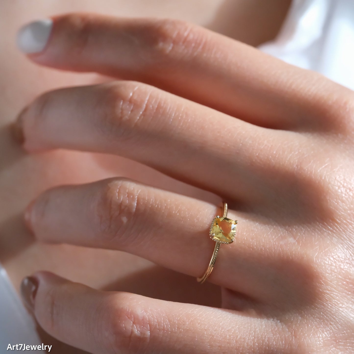 Citrine Ring