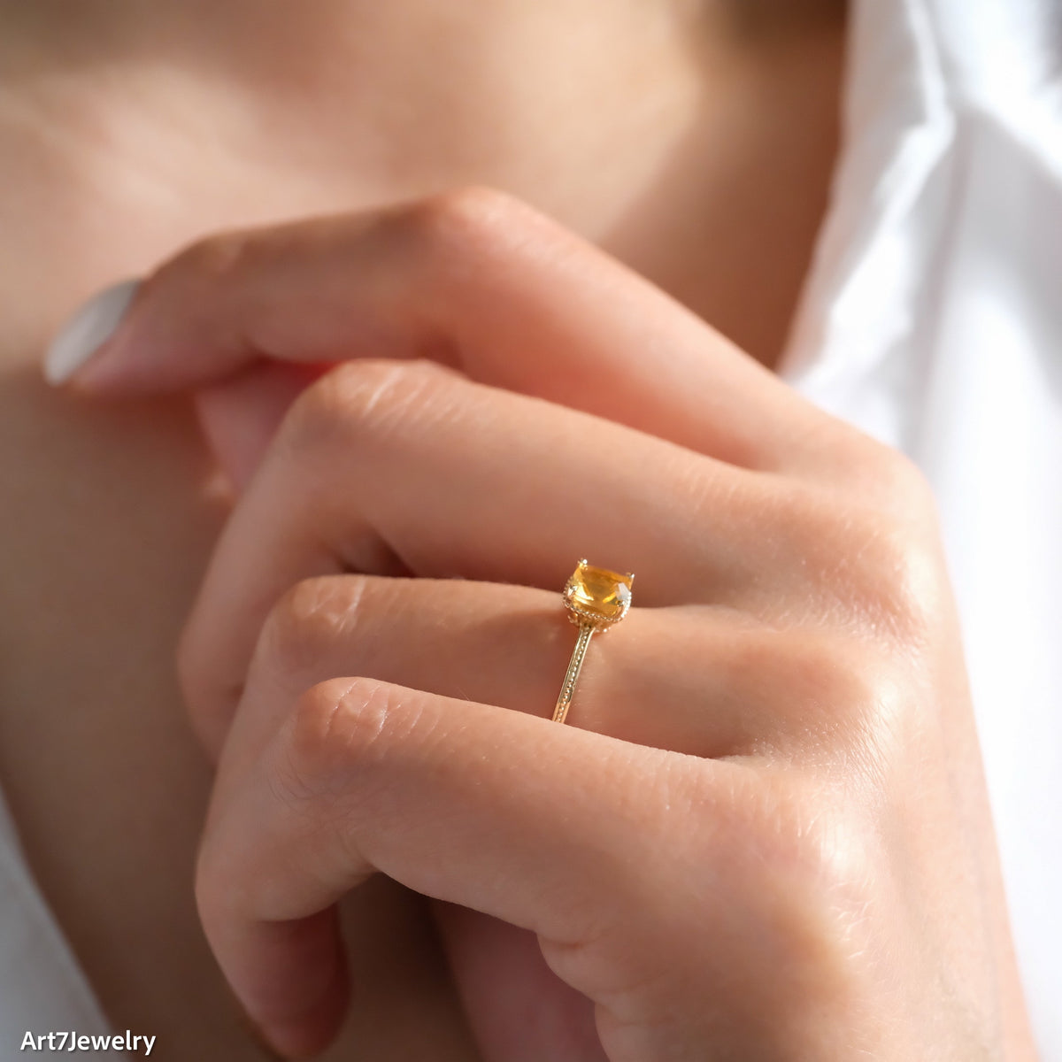 Citrine Ring