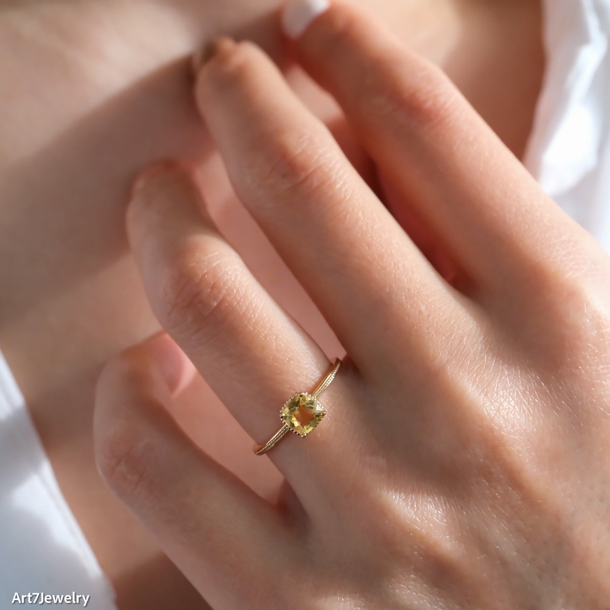 Citrine Ring