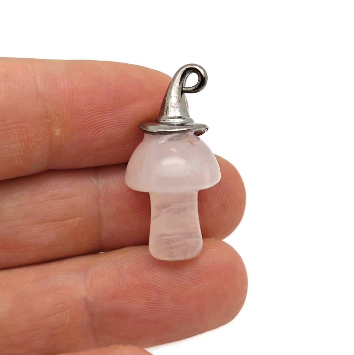 Halloween Hat Gemstone Mushroom - Gemstone Pendant - 25mm - MIX