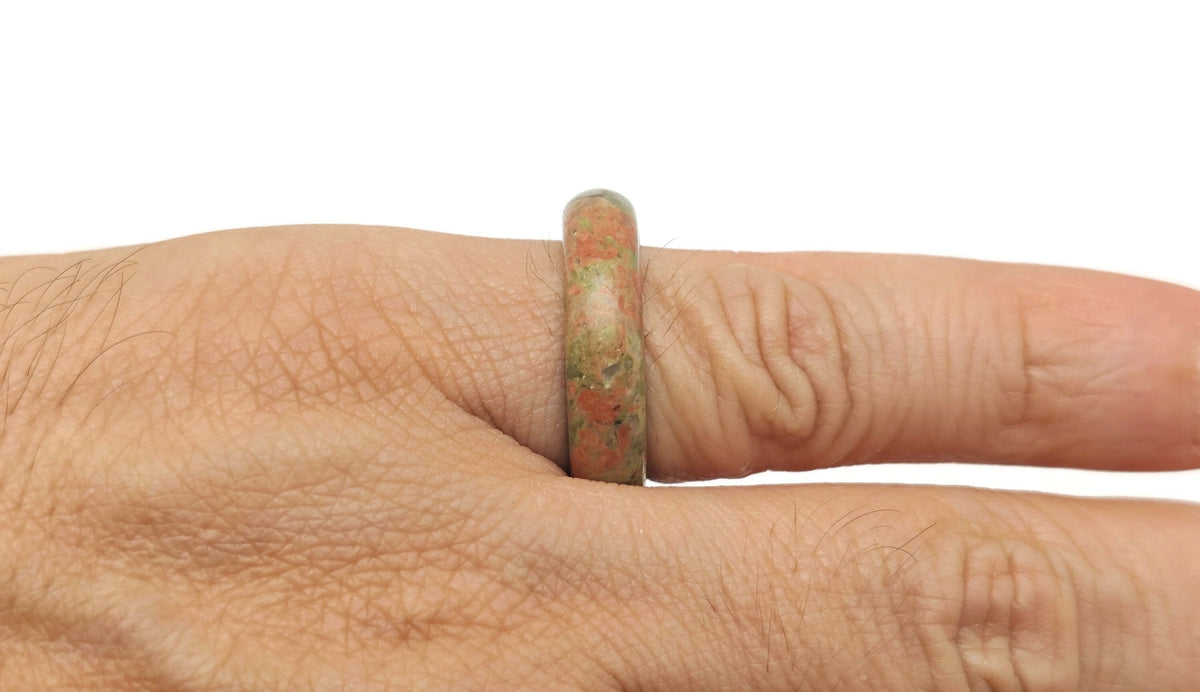 Crystal Ring – Genuine Gemstone Rings - Jewelry Making Supplies - MIX