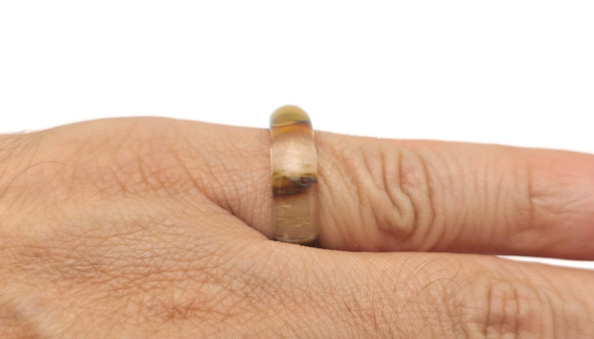 Crystal Ring – Genuine Gemstone Rings - Jewelry Making Supplies - MIX