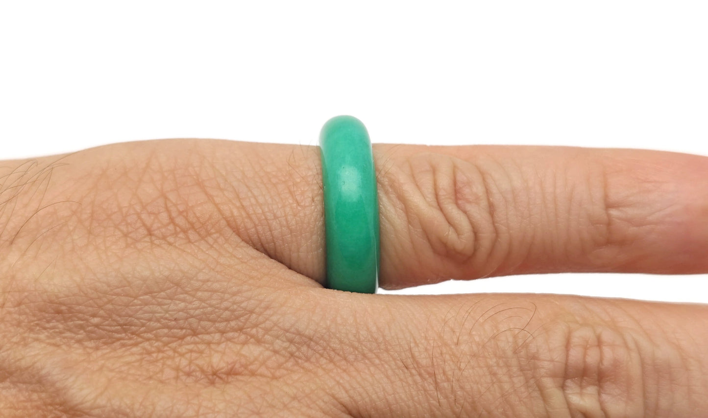 Crystal Ring – Genuine Gemstone Rings - Jewelry Making Supplies - MIX