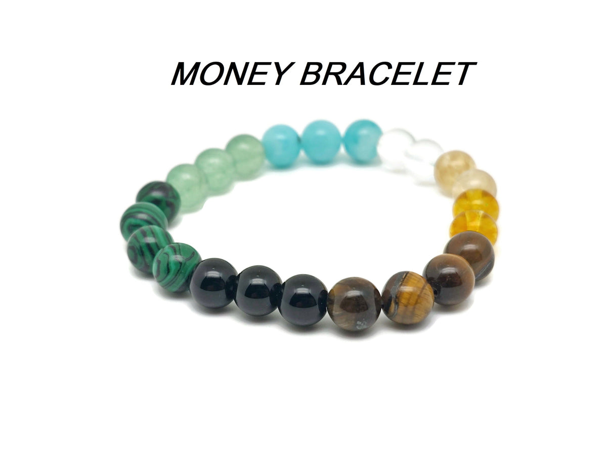 Intention Bracelet Crystal - Choose Your Bracelet - Handmade Men&Women Stretchy Bracelet - MIX