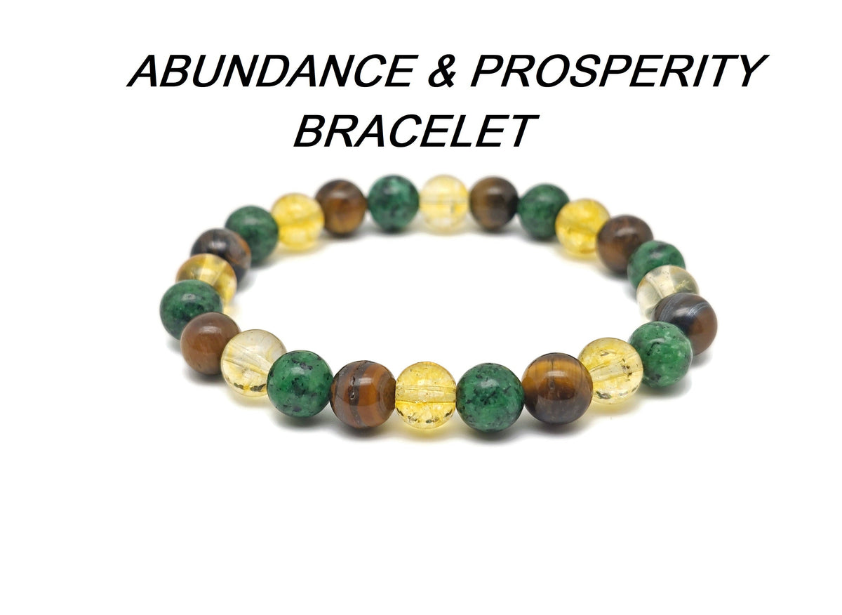 Intention Bracelet Crystal - Choose Your Bracelet - Handmade Men&Women Stretchy Bracelet - MIX
