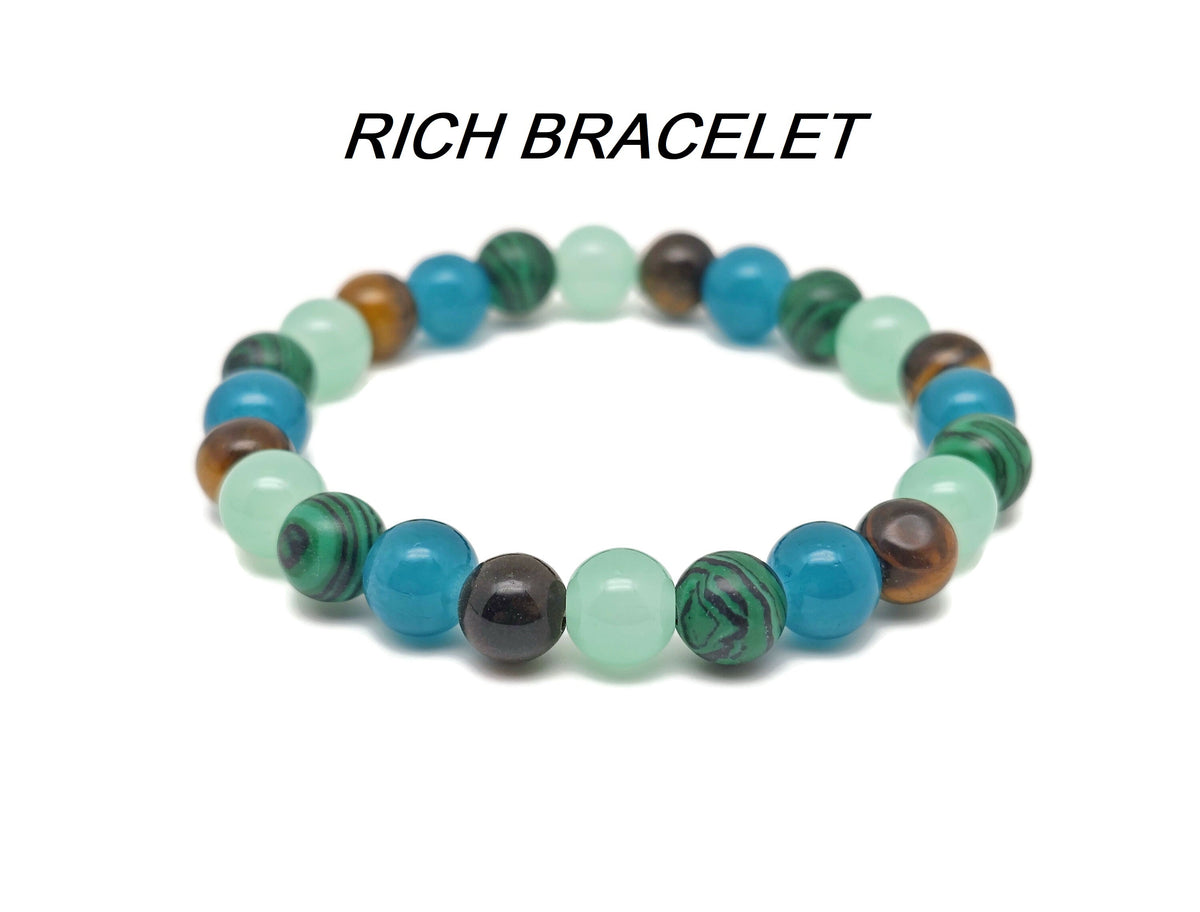Intention Bracelet Crystal - Choose Your Bracelet - Handmade Men&Women Stretchy Bracelet - MIX