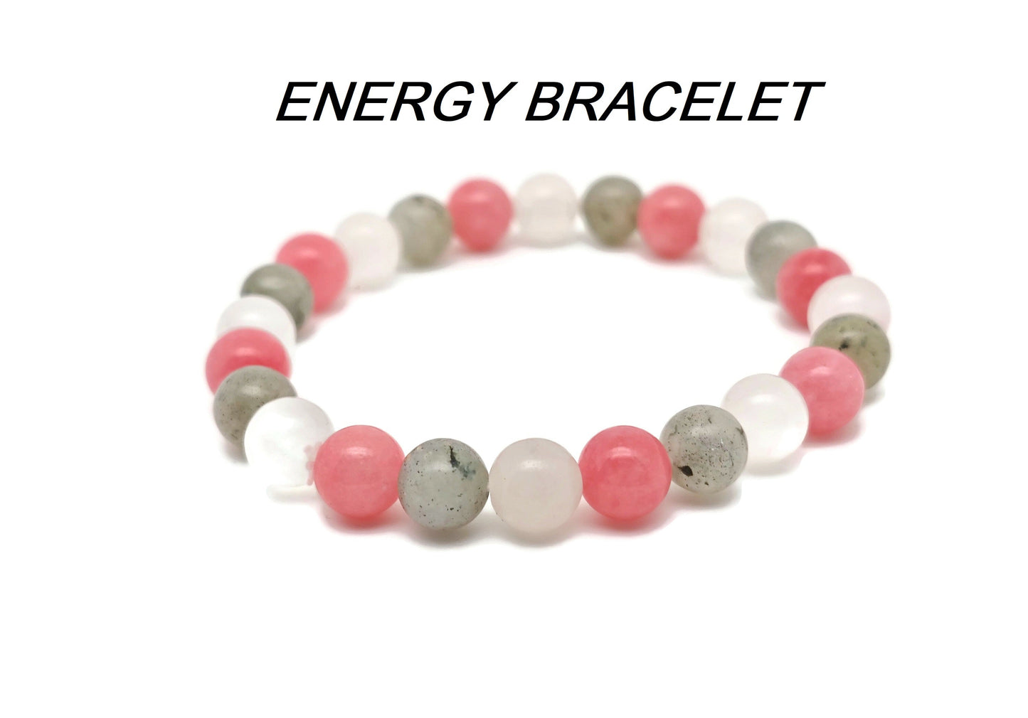 Intention Bracelet Crystal - Choose Your Bracelet - Handmade Men&Women Stretchy Bracelet - MIX