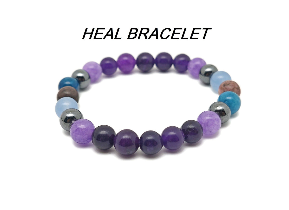 Intention Bracelet Crystal - Choose Your Bracelet - Handmade Men&Women Stretchy Bracelet - MIX