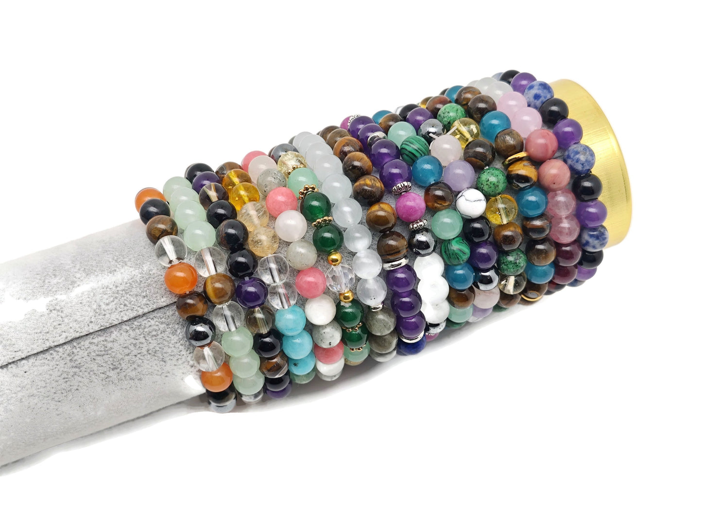 Intention Bracelet Crystal - Choose Your Bracelet - Handmade Men&Women Stretchy Bracelet - MIX